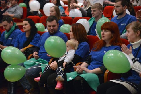 В Гомеле молодые специалисты креативно признались в любви выбранным профессиям