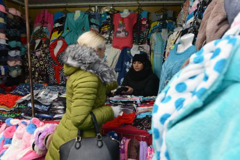 Фотофакт. Гомельских ИП, торгующих на рынке, приглашают в личный кабинет