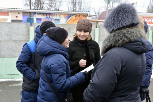 Фотофакт. Гомельских ИП, торгующих на рынке, приглашают в личный кабинет