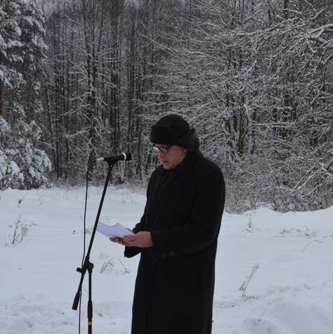 В Светлогорске вспоминали о жертвах сожженной деревни Ола