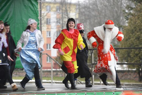 Фотофакт. Первого января гомельчане вышли на зарядку