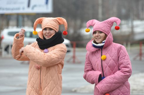 Фотофакт. Первого января гомельчане вышли на зарядку