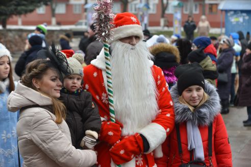 Фотофакт. Первого января гомельчане вышли на зарядку