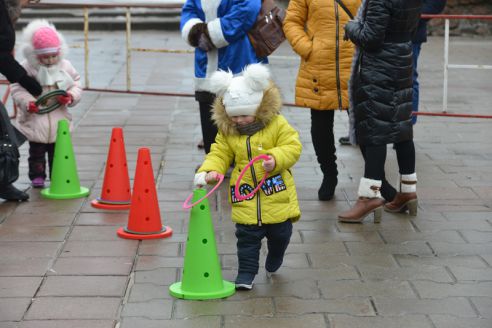 Фотофакт. Первого января гомельчане вышли на зарядку
