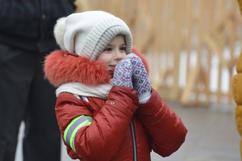 Фотофакт. Первого января гомельчане вышли на зарядку