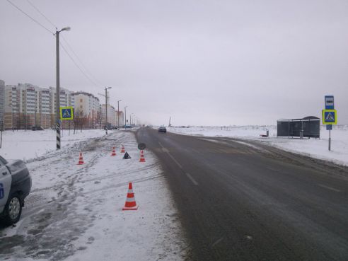 В Речице водитель Toyota на пешеходном переходе сбил девушку