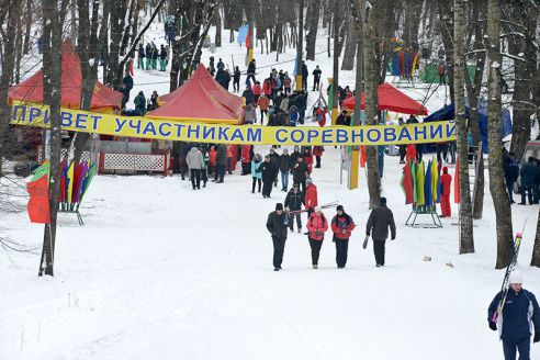 Фотофакт. Всемирный день снега отпраздновали 14 января в Гомеле