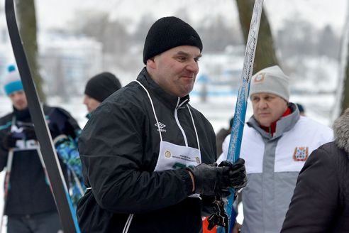 Фотофакт. Всемирный день снега отпраздновали 14 января в Гомеле