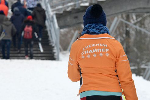 Фотофакт. Всемирный день снега отпраздновали 14 января в Гомеле