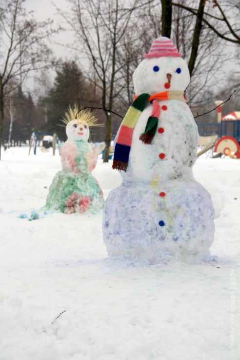 Как прошел День снега в Калинковичах