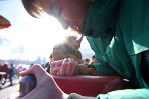 Блины, эмоции, Масленица. Как в Советском районе провожали зиму