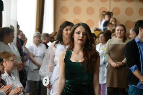 В областной клинической больнице выбрали самую красивую работницу