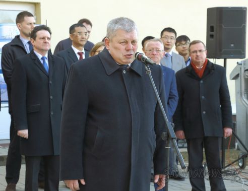 В Гродно состоялась торжественная презентация мусоросортировочного завода (Добавлено видео)