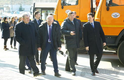 В Гродно состоялась торжественная презентация мусоросортировочного завода (Добавлено видео)