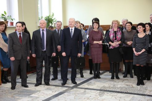 Областной семинар «О практике работы с руководящими кадрами и их резервом» прошел на базе Берестовицкого района (Добавлено видео)