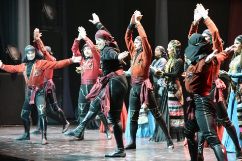 Гомельчане убедились: «Сухишвили» – это микс горячего темперамента и страсти, статности и очарования