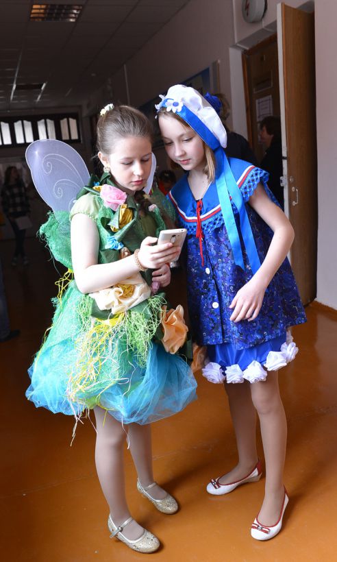 Фотофакт. Гомельские школьники дают вторую жизнь старым вещам