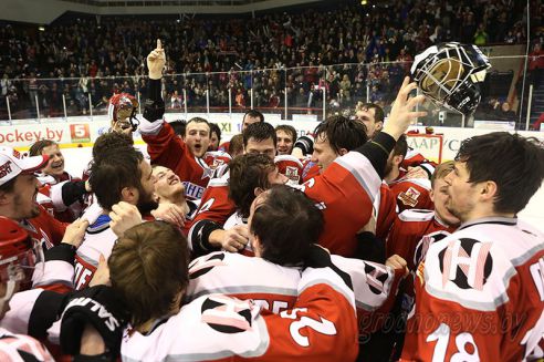 Хоккейный "Неман" - шестикратный чемпион Беларуси!