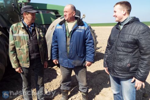 На Гродненщине засеяна треть площадей, отведенных под яровые культуры