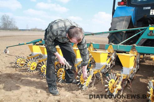 На Гродненщине засеяна треть площадей, отведенных под яровые культуры