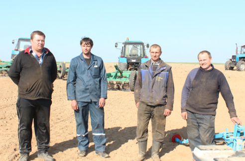 На Гродненщине засеяна треть площадей, отведенных под яровые культуры