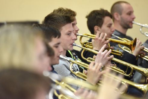 Ни одной фальшивой ноты. Гомельскому духовому оркестру «Дружба» исполнилось 45 лет