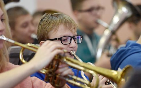 Ни одной фальшивой ноты. Гомельскому духовому оркестру «Дружба» исполнилось 45 лет