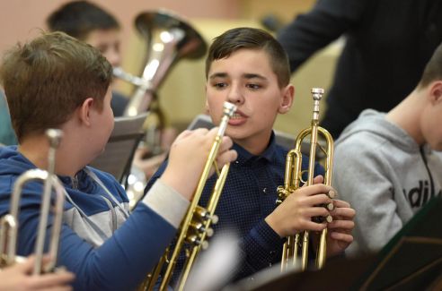 Ни одной фальшивой ноты. Гомельскому духовому оркестру «Дружба» исполнилось 45 лет