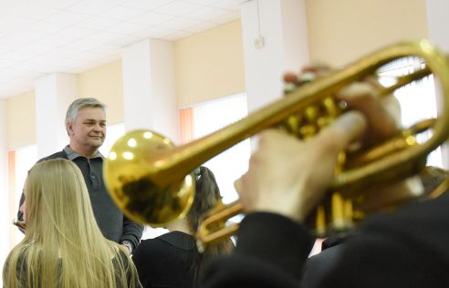 Ни одной фальшивой ноты. Гомельскому духовому оркестру «Дружба» исполнилось 45 лет