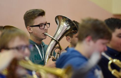 Ни одной фальшивой ноты. Гомельскому духовому оркестру «Дружба» исполнилось 45 лет