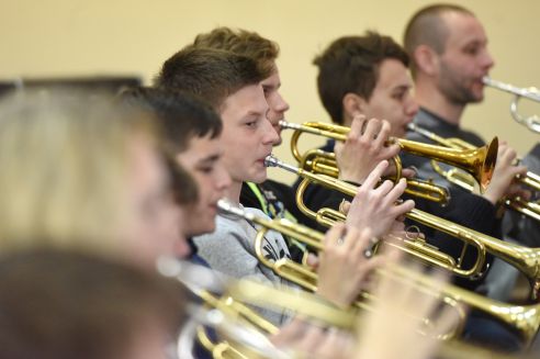 Ни одной фальшивой ноты. Гомельскому духовому оркестру «Дружба» исполнилось 45 лет