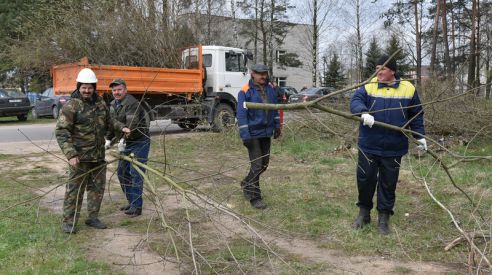 Гродненщина присоединилась к республиканскому субботнику (Дополнено)