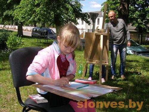 В Жировичах прошел детско-юношеский пленэр