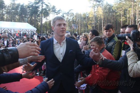 Чествование чемпионов: хоккеистам «Немана» вручили золотые медали