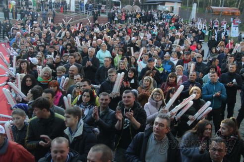 Чествование чемпионов: хоккеистам «Немана» вручили золотые медали