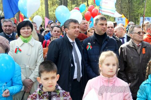 Первомай отмечают на Гродненщине (ДОПОЛНЯЕТСЯ)