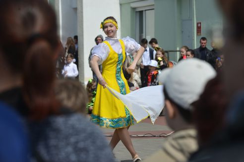 Фотофакт. Сезон фонтанов открыт в Гомеле