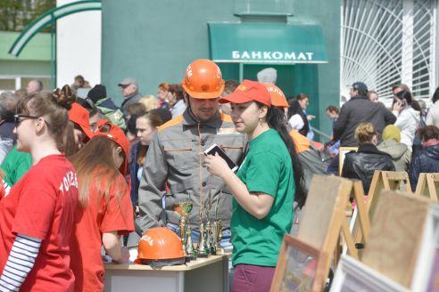 Фотофакт. Сезон фонтанов открыт в Гомеле