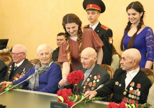 Ветеранов Великой Отечественной войны чествовали в облисполкоме