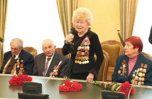 Ветеранов Великой Отечественной войны чествовали в облисполкоме