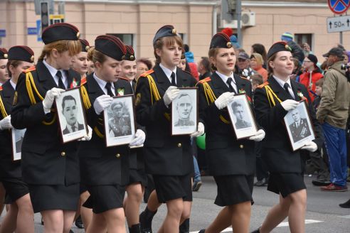 Фотофакт. В Гомеле широко отметили День Победы