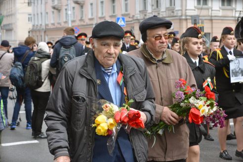 Фотофакт. В Гомеле широко отметили День Победы