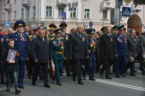 Фотофакт. В Гомеле широко отметили День Победы