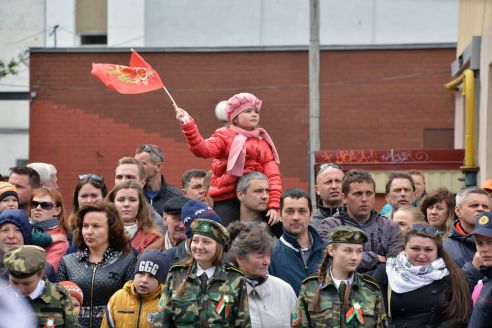 Фотофакт. В Гомеле широко отметили День Победы