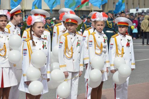 Фотофакт. В Гомеле широко отметили День Победы