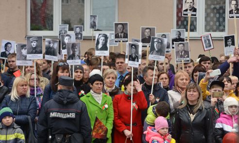 Фотофакт. В Гомеле широко отметили День Победы