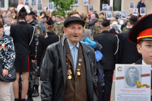 Фотофакт. В Гомеле широко отметили День Победы