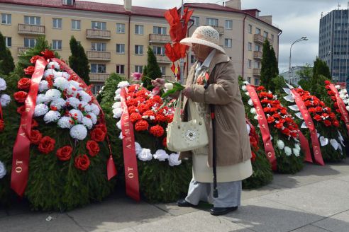 Фотофакт. В Гомеле широко отметили День Победы