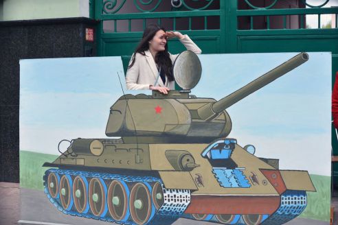 Фотофакт. В Гомеле широко отметили День Победы