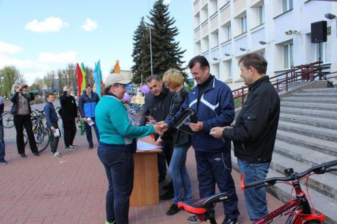 У Смаргоні прайшоў велакарнавал “З Колерам! З Гонарам! З Роварам!”